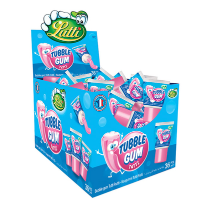 Tubble Gum Tutti Frutti Storpack 36st