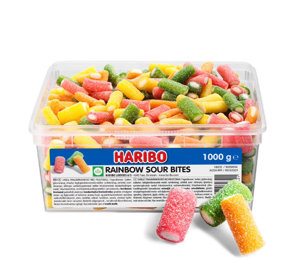 HARIBO Rainbow Sour Bites 1kg