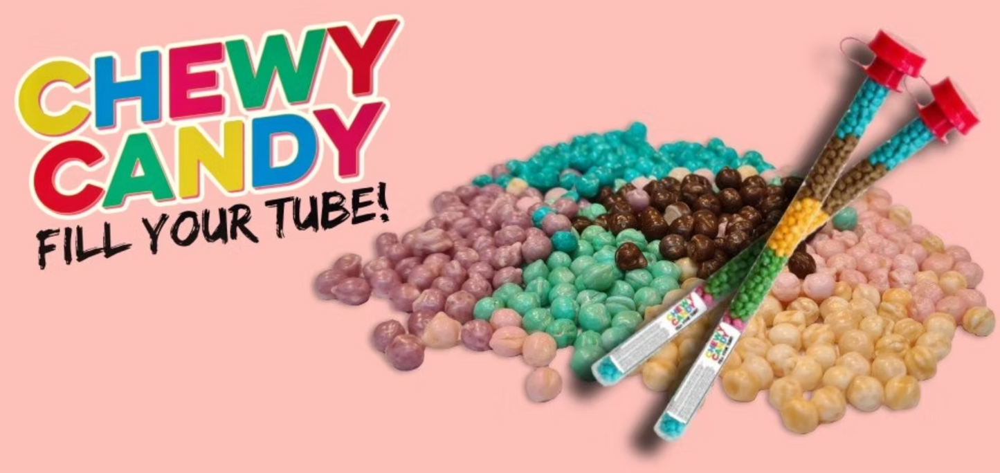 Chewy candy fill your tube  Strawberry Cheesecake 50g