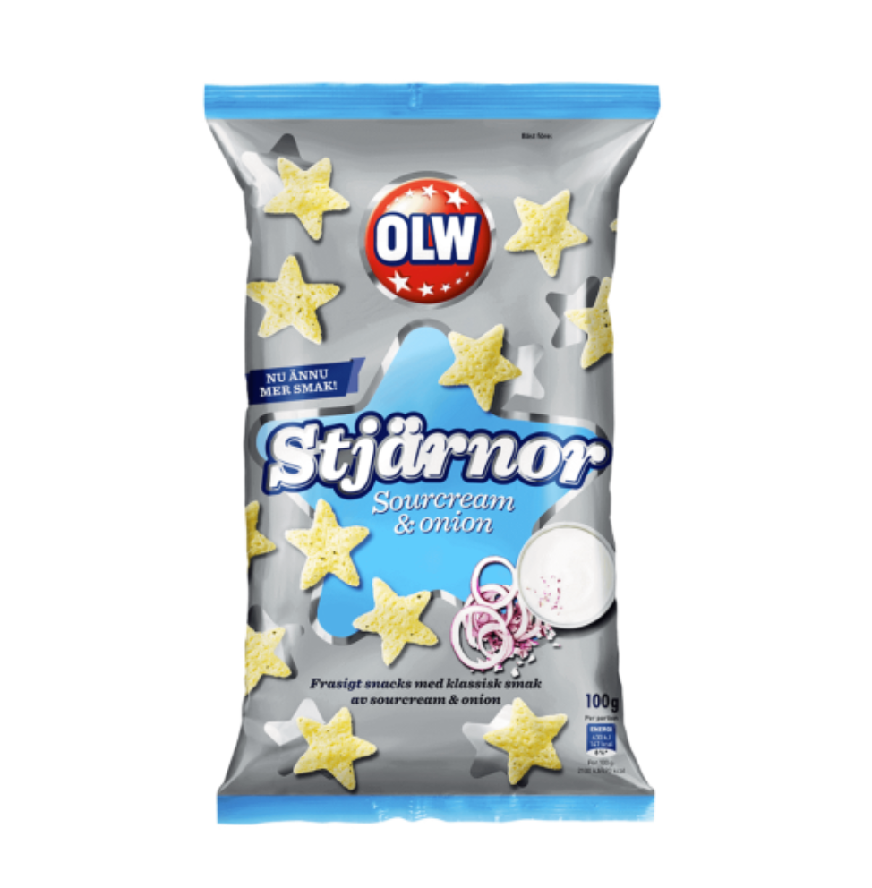 OLW Stjärnor 100g