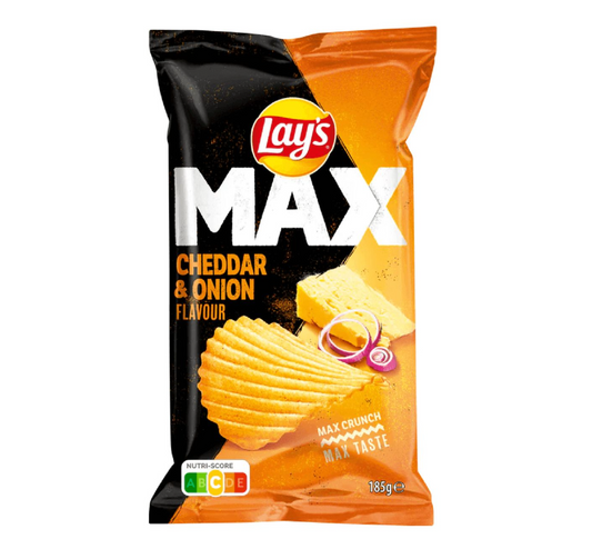 Lays Max Cheddar & Onion 185g