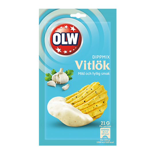 OLW Dipmix Vitlök 21g