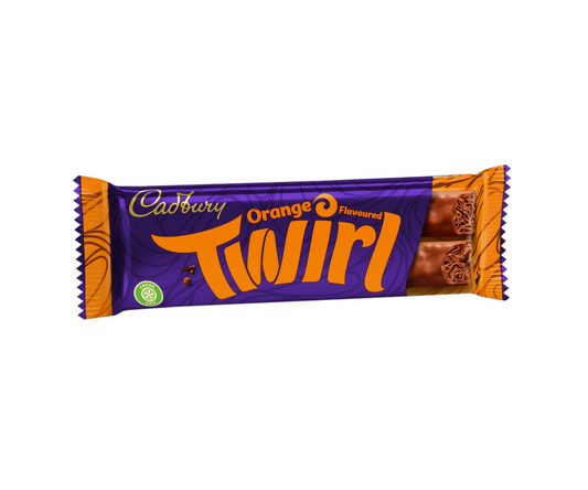 Cadbury Twirl Orange Flavoured 43g