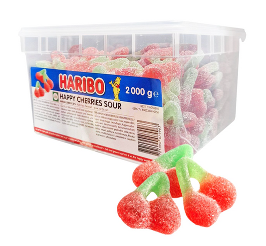 Haribo Happy Cherries Sour 2KG