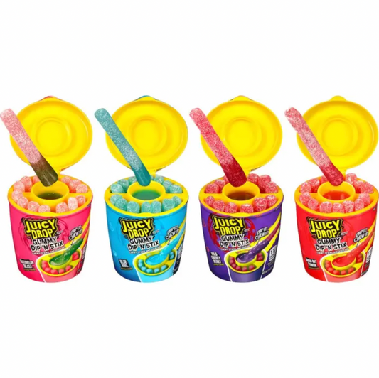 Juicy Drop Gummy Dip n Stix 96g (1st)