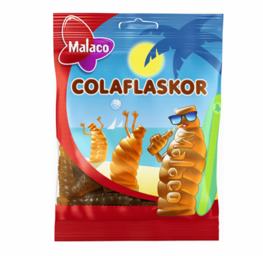Malaco Colaflaskor 95g