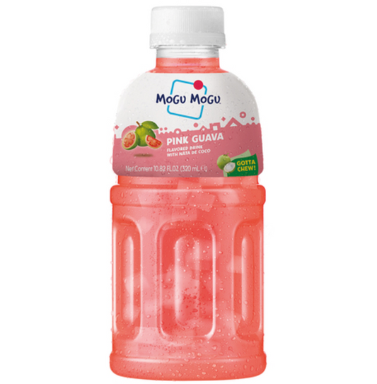 Guava Dricka med Nata De Coco 320ml Mogu Mogu