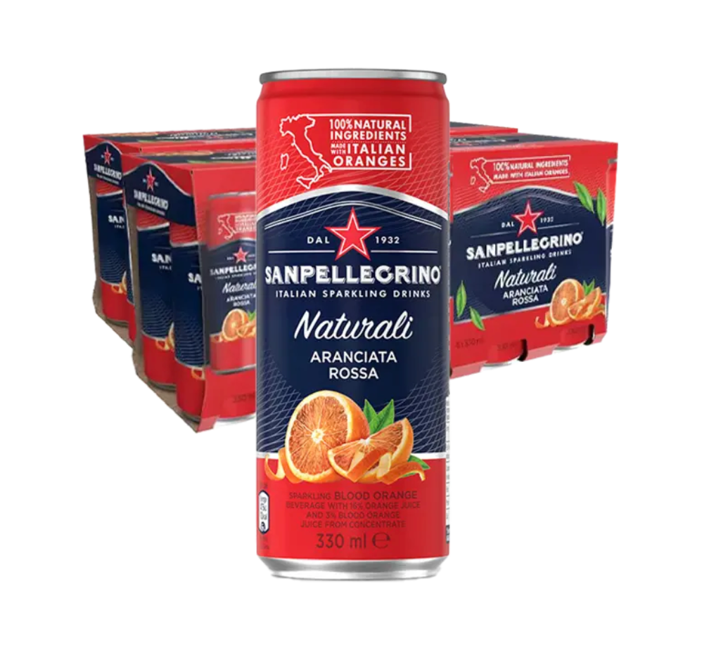 San Pellegrino Aranciata Rosso 33cl x 24pack