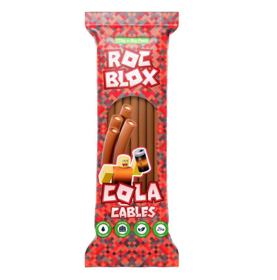 RocBlox – Colaremmar Roblox Godis 170g