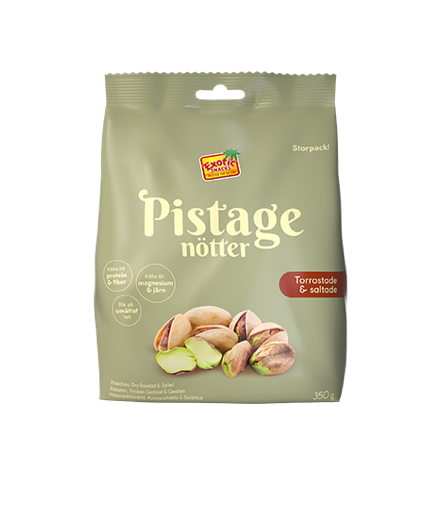 Pistagenötter torrostade & saltade 350 G