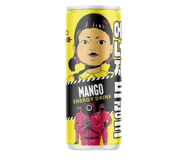 Squid Game Energy Drink Mango 250ml