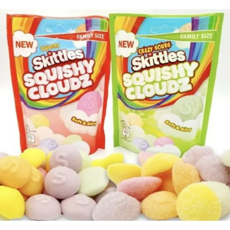 Skittles Squishy Cloudz Crazy Sours 94g