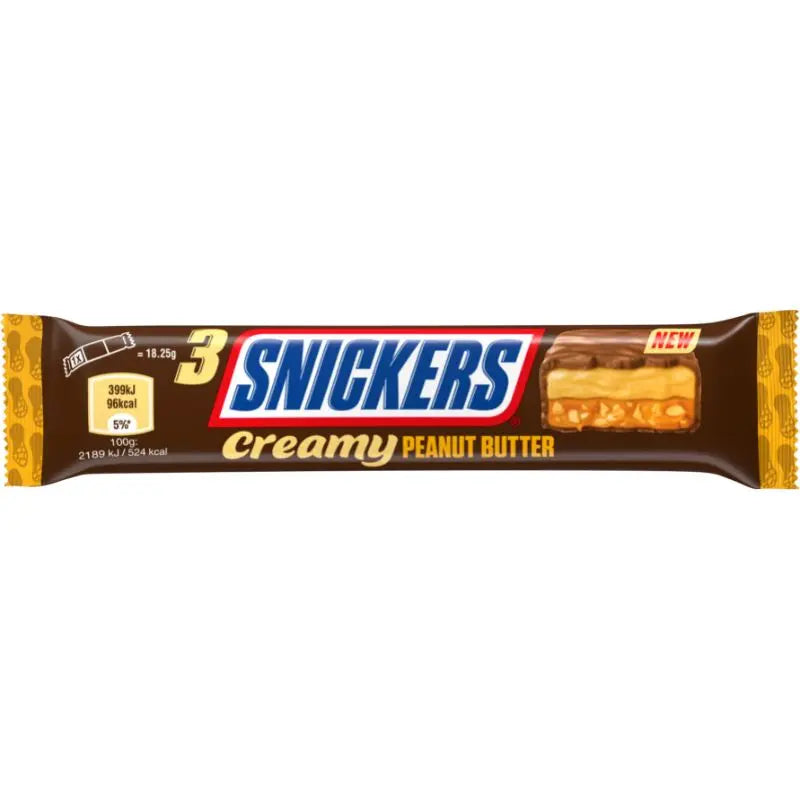 Snickers Creamy Peanut Butter 54g