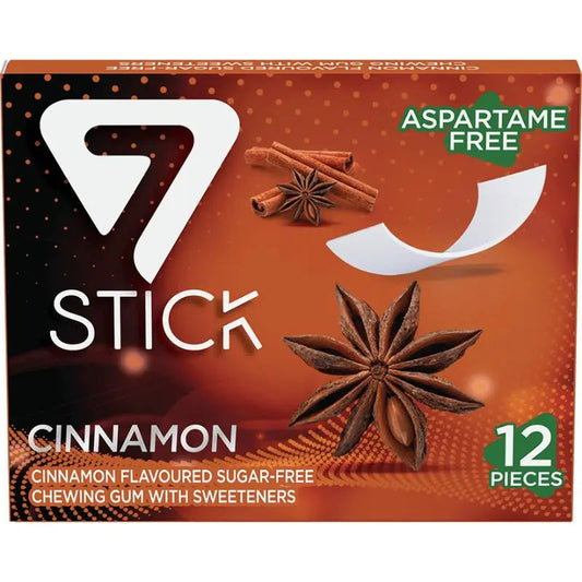 Sockerfritt tuggummi Cinnamon 33g