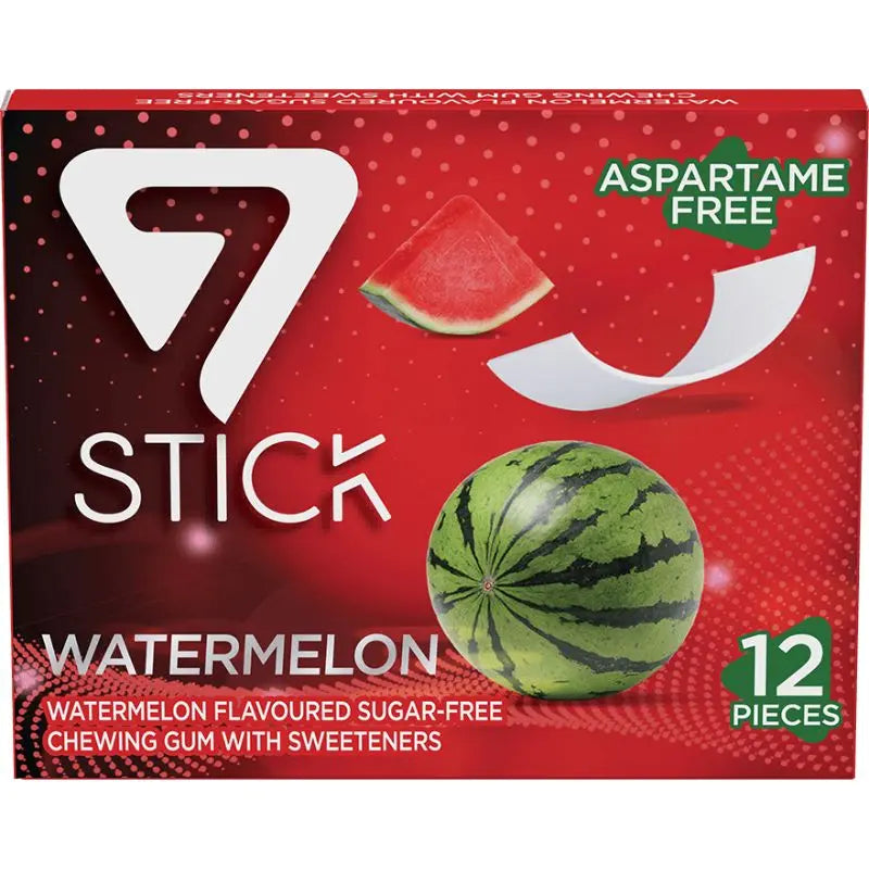 Sockerfritt tuggummi Watermelon 33g