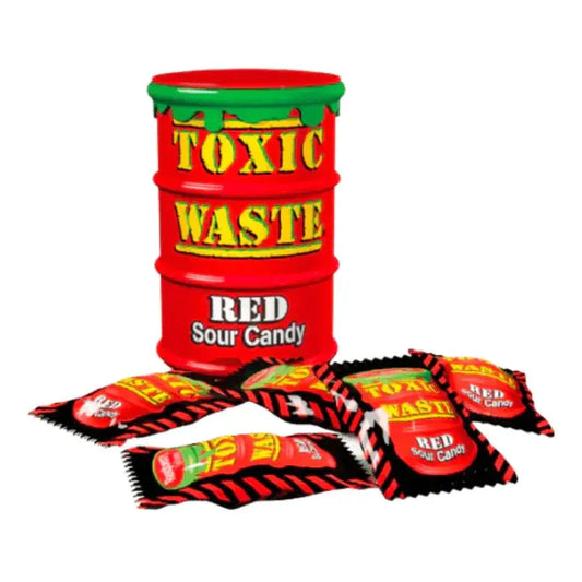 TOXIC WASTE DRUM RED