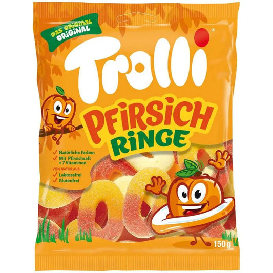 Trolli Persikoringar 150g