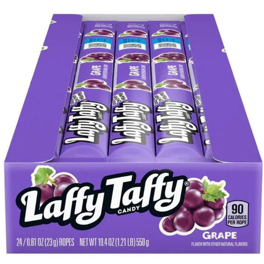 Wonka Laffy Taffy Grape 24st x 23g