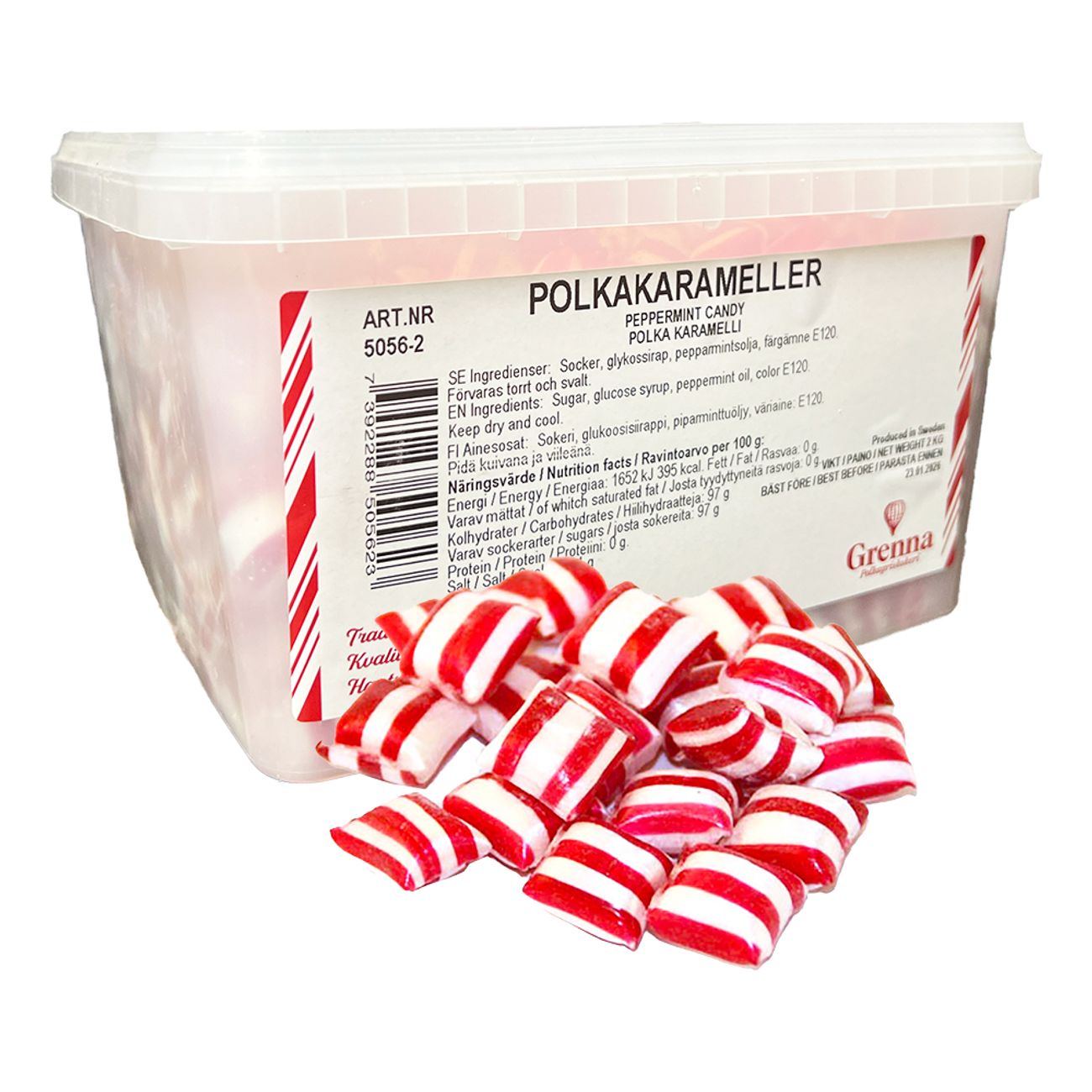 Äkta Polkakarameller 2kg