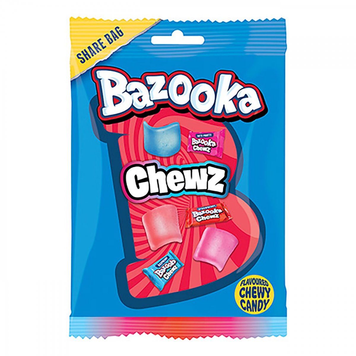 BAZOOKA CHEW BAGS 120G