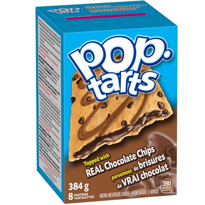 POP TARTS CHOCOLATE CHIPS 384G