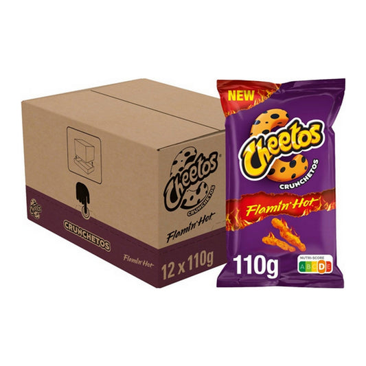 Cheetos Crunchetos Flamin Hot 110g x 12st
