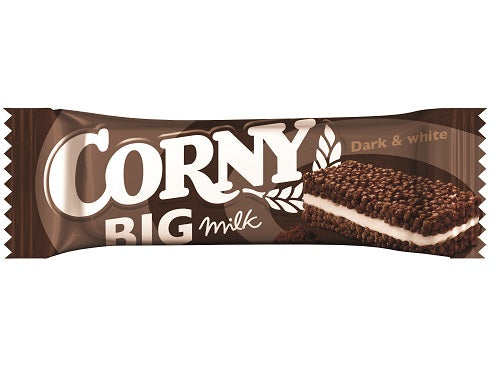 Corny BIG Milk Dark & White 40G