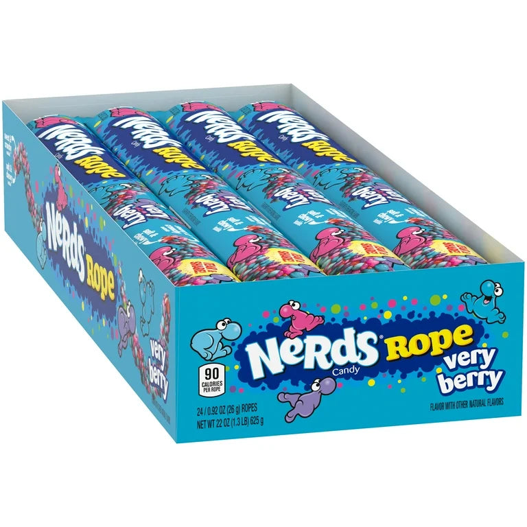 Nerds Rope Very Berry 24st x 26g