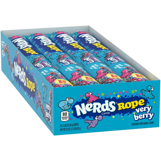 Nerds Rope Very Berry 24st x 26g