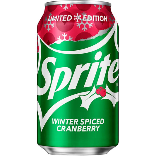 Sprite Winter Spiced Cranberry 355ml