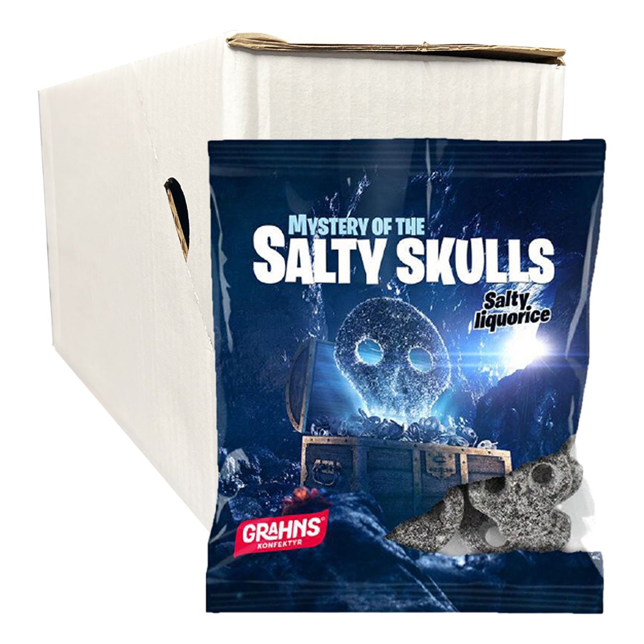 Grahns Salta Skallar Storpack 60g x 14st