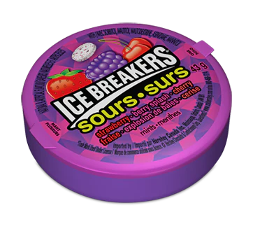 ICE BREAKERS BERRY SOURS 43G