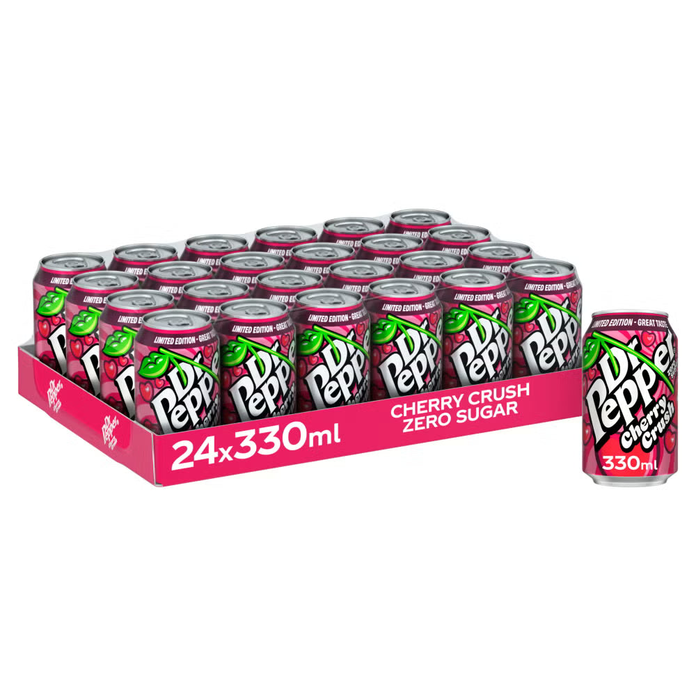 Dr Pepper – Cherry Crush Zero Limited Edition 330ml x 24st