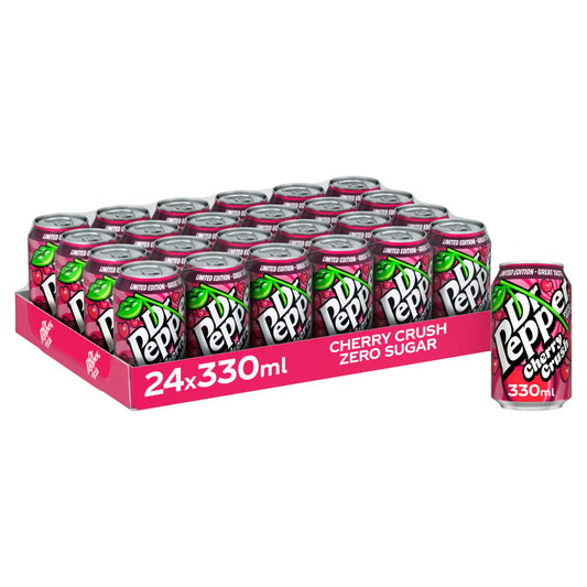 Dr Pepper – Cherry Crush Zero Limited Edition 330ml x 24st