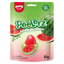 Peelerz Peelable Gummy Banan 80g
