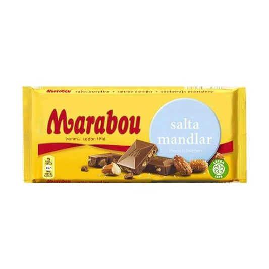 MARABOU SALTA MANDLAR 200G