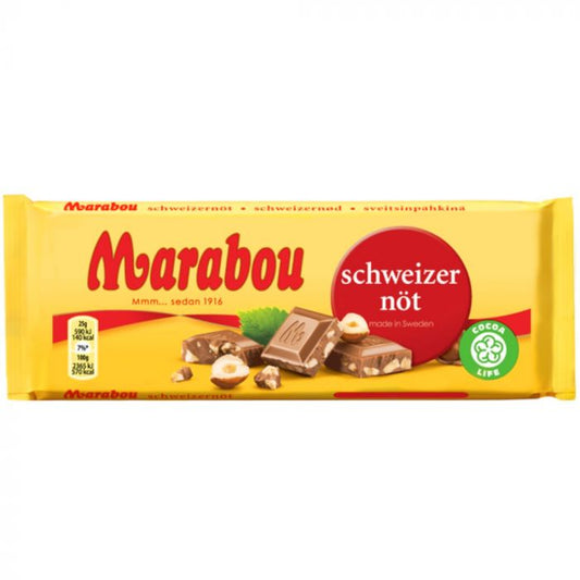 MARABOU SCHWEIZER NÖT 100G