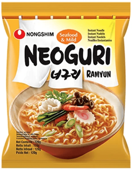 NUDLAR NONGSHIM SEAFOOD & MILD 120G