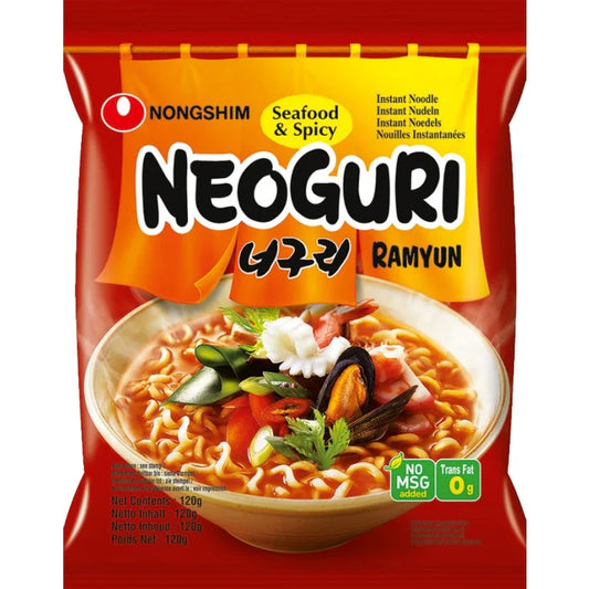 NUDLAR NONGSHIM SEAFOOD & SPICY 120G