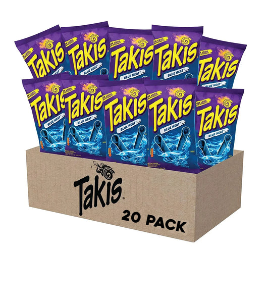Takis Blue Heat 90g 20st Storpack