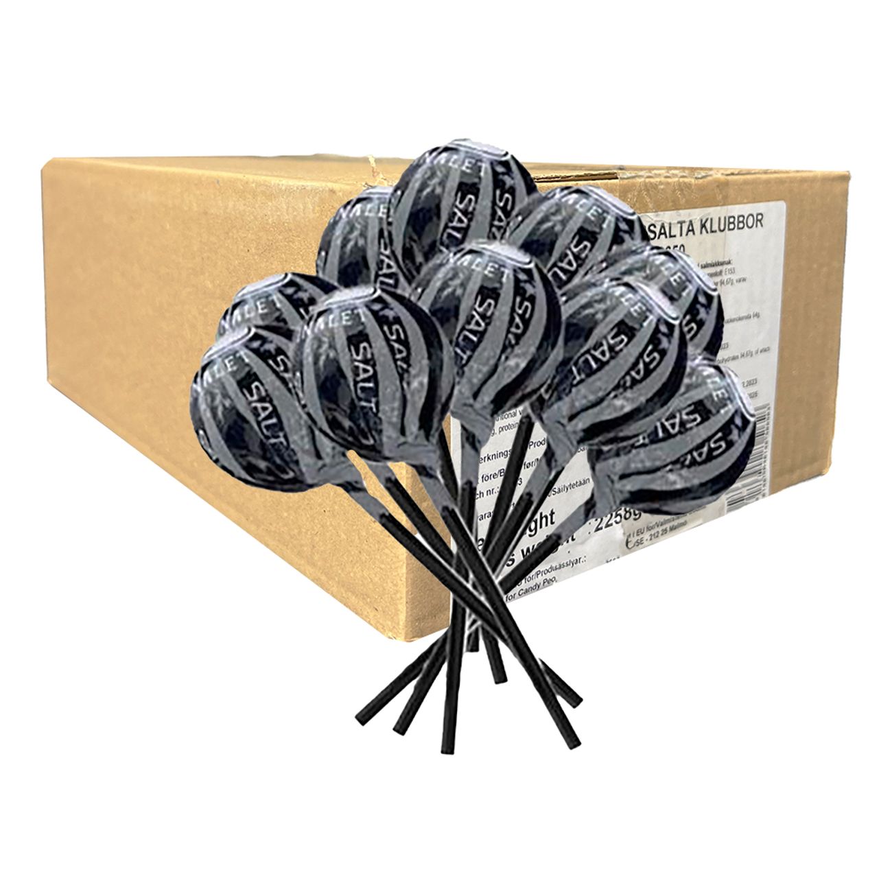 S-Brand Salty Lollipops 2kg 