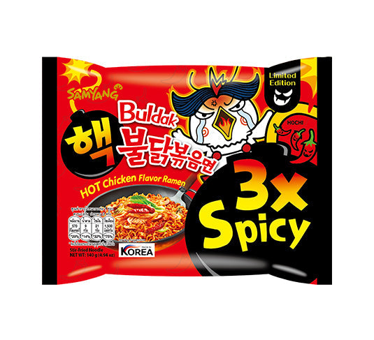 NUDLAR BULDAK 3X SPICY 135G